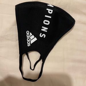 ADIDAS BLACK MASKS; CHAMPIONS
